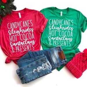CANDY CANES XMAS TEES
